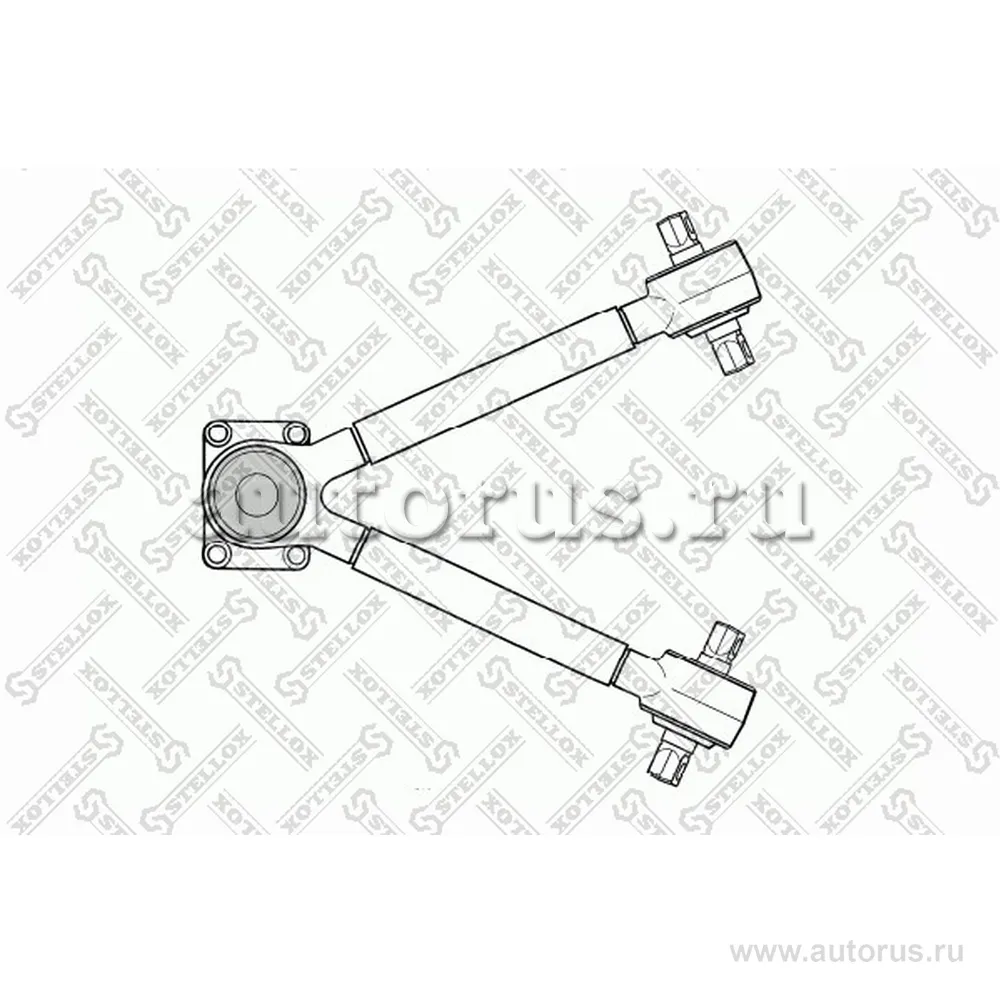 Тяга реактивная V-обр. L 627/152 d 58 2 23/23 MAN F2000/F90 STELLOX 84-11722-SX