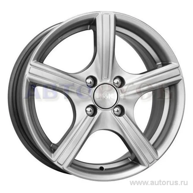 Диск литой R16 6.5J 5x114.3/67.1 ET35 КИК Спринт блэк платинум 14647