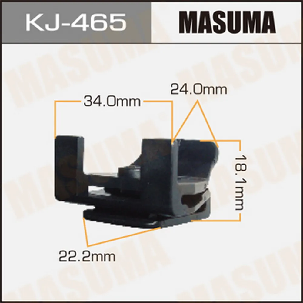 Клипса универс. MASUMA KJ-465