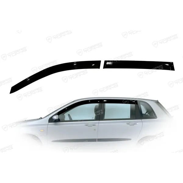 Дефлектора на окна Fiat Stilo 5d 2001-2006EuroStandardдеф.окон Cobra Tuning FE22601