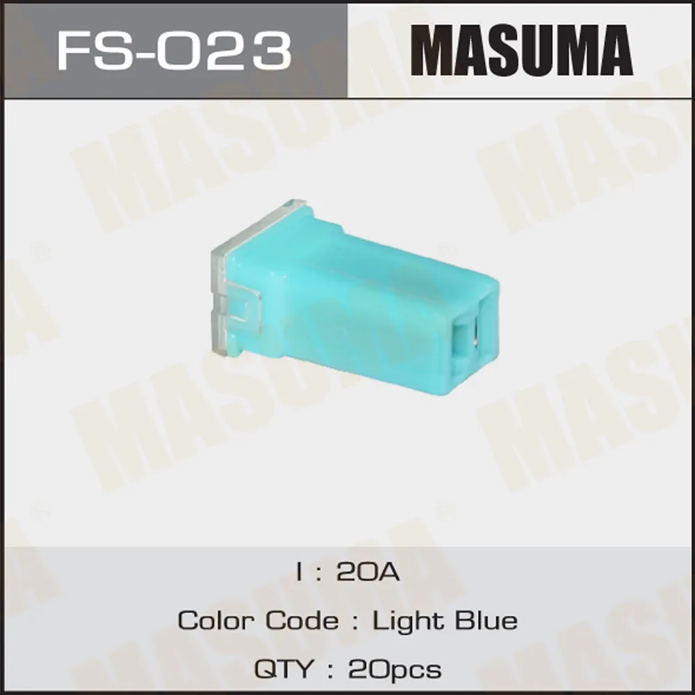 Автомобильный предохранитель 20 А MASUMA FS-023