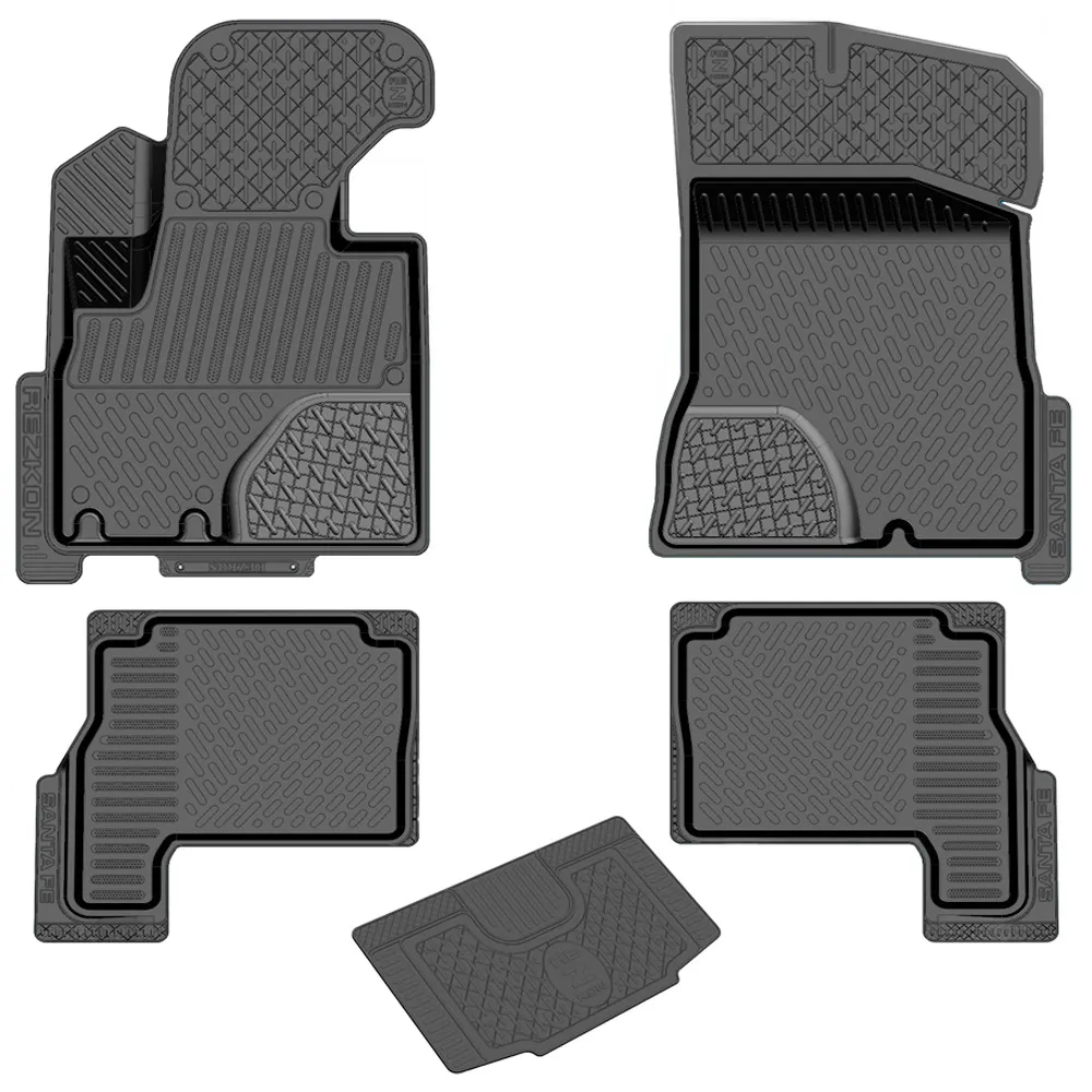 Коврики в салон Hyundai Santa Fe II (10-13) Rezkon 1020045300