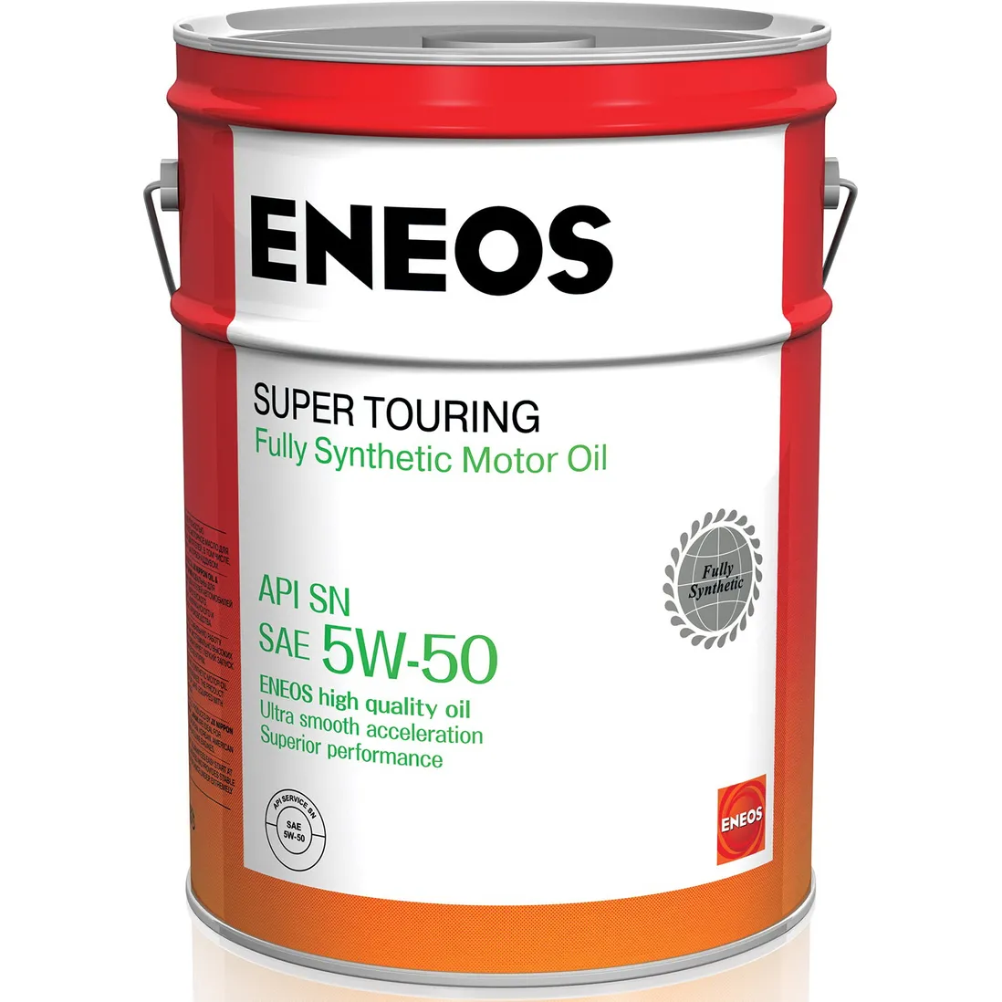 Масло моторное ENEOS Super Touring SN Синтетика 5W-50 20л ENEOS 8809478941752