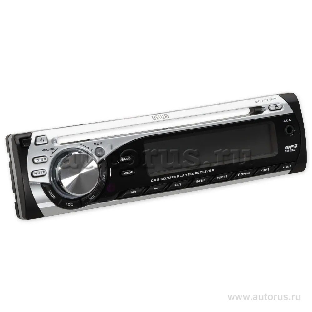 Автомагнитола CD, MP3 MCD573 мР, 4x50 Вт. MYSTERY MCD-573MP