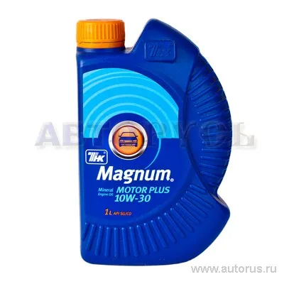 Масло моторное ТНК Magnum Motor Plus 10W-30 минеральное 1 л 40614232