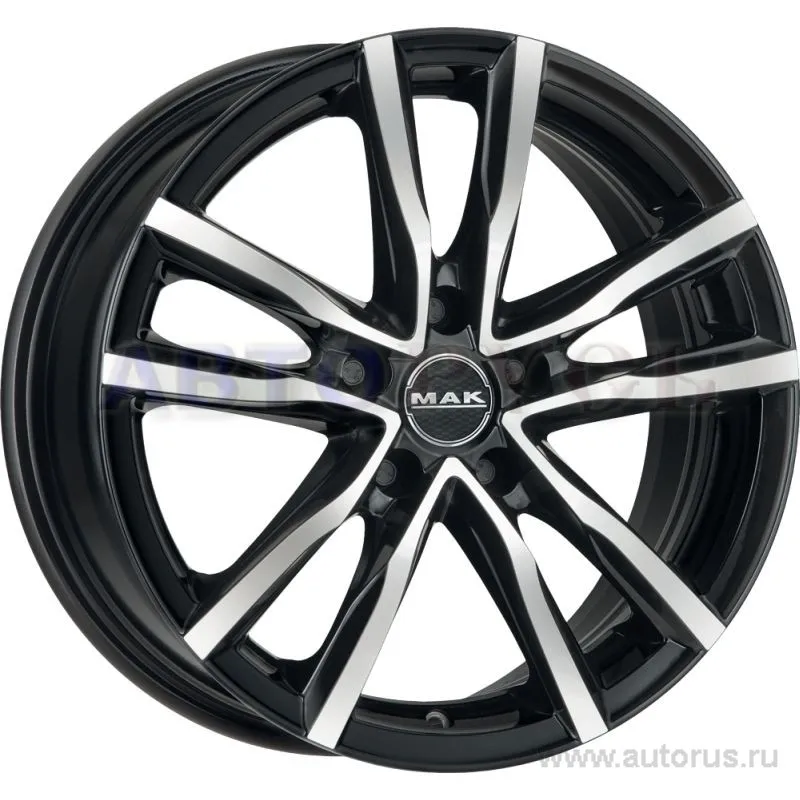 Диск литой R17 7J 5x108/63.4 ET48 MAK Milano Black Mirror F7070MIBM48GD3