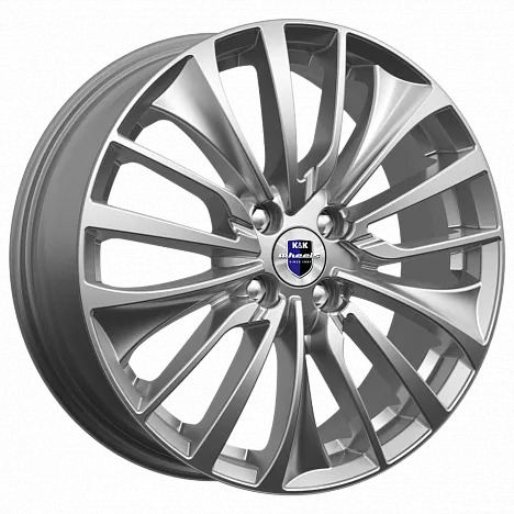 Диск литой R17 6.5J 4x100/67.1 ET37 КИК Flanker Дарк платинум 76239