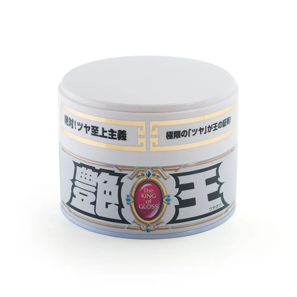 Полироль для кузова усиление блеска Soft99 The King of Gloss для светлых, 300гр