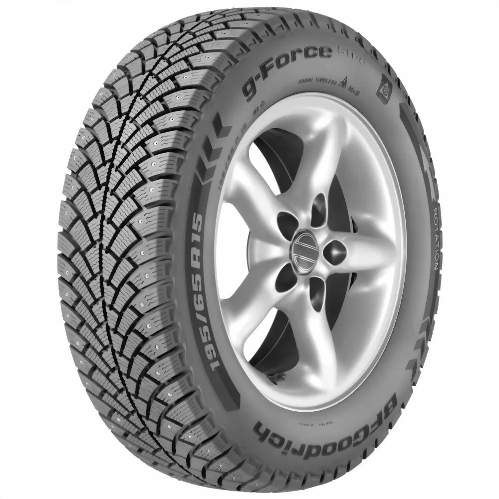 Шина R14 185/65 BF Goodrich G-Force Stud 86Q шип 680939