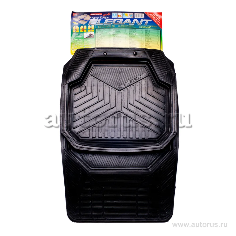 Два Колеса Коврики салона ELEGANT универсальные резиновые Два Колеса VSK-00013745