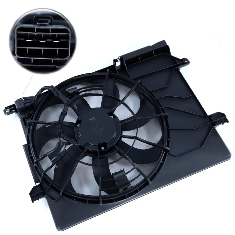 Электровентилятор охлаждения для Kia Sportage (2010-2014), Hyundai ix35 (2010-2014) VOLTON VLT1308045
