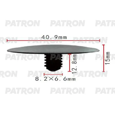 Клипса пластмассовая GM применяемость: капот PATRON P371740