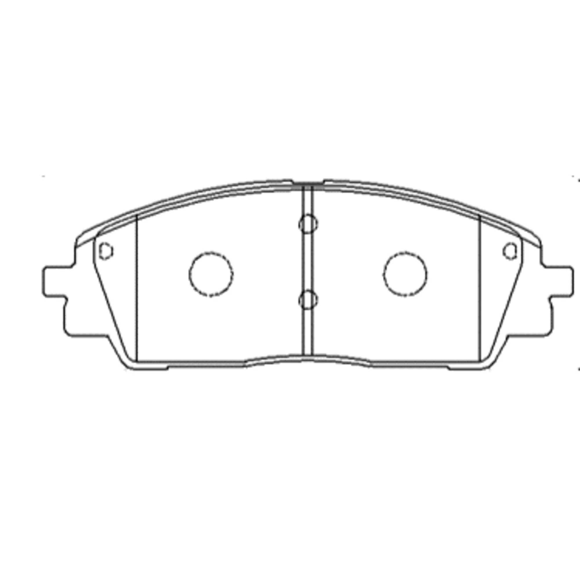 Колодки тормозные CTR GK1521