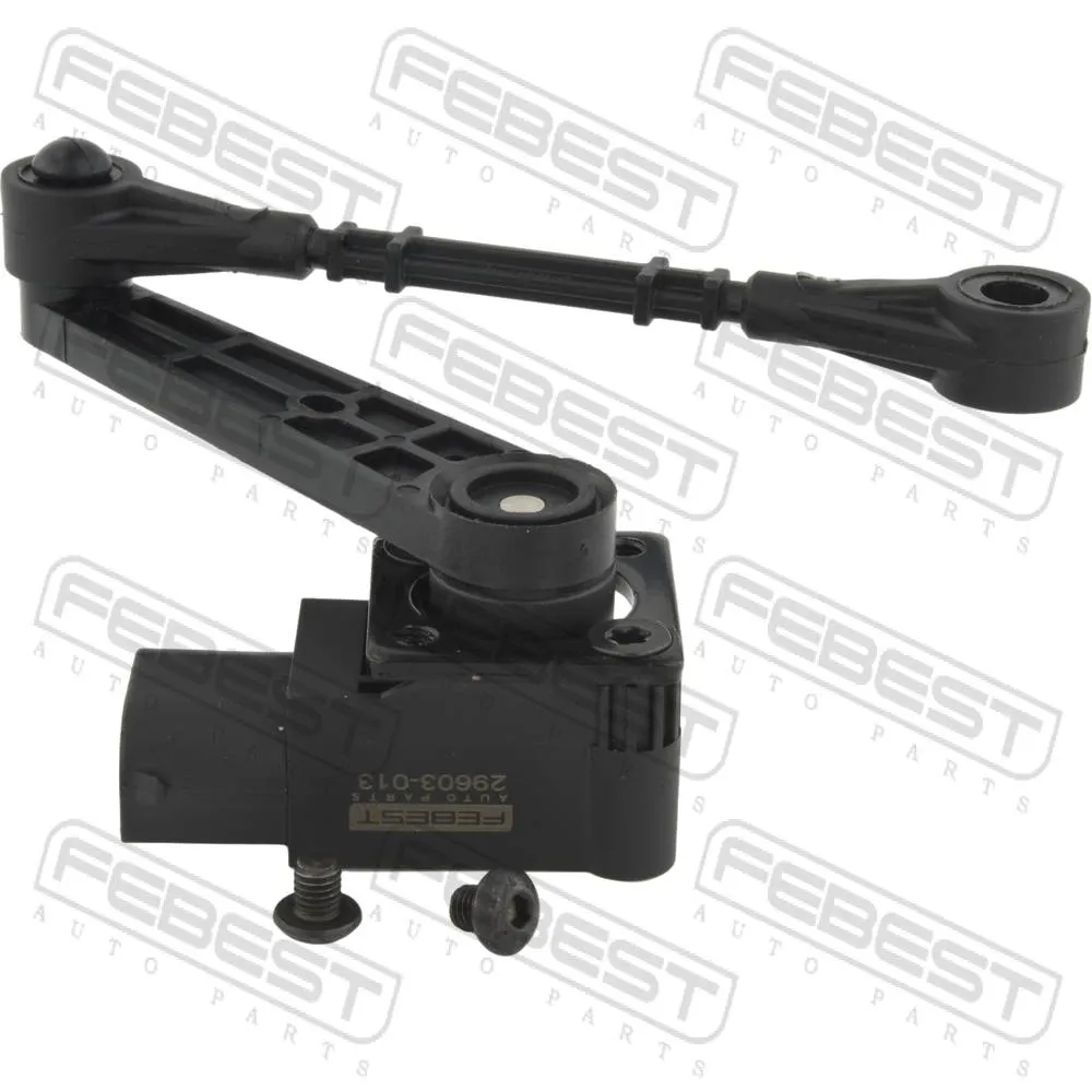 Датчик положения кузова задний L (с тягой) FEBEST 29603-013