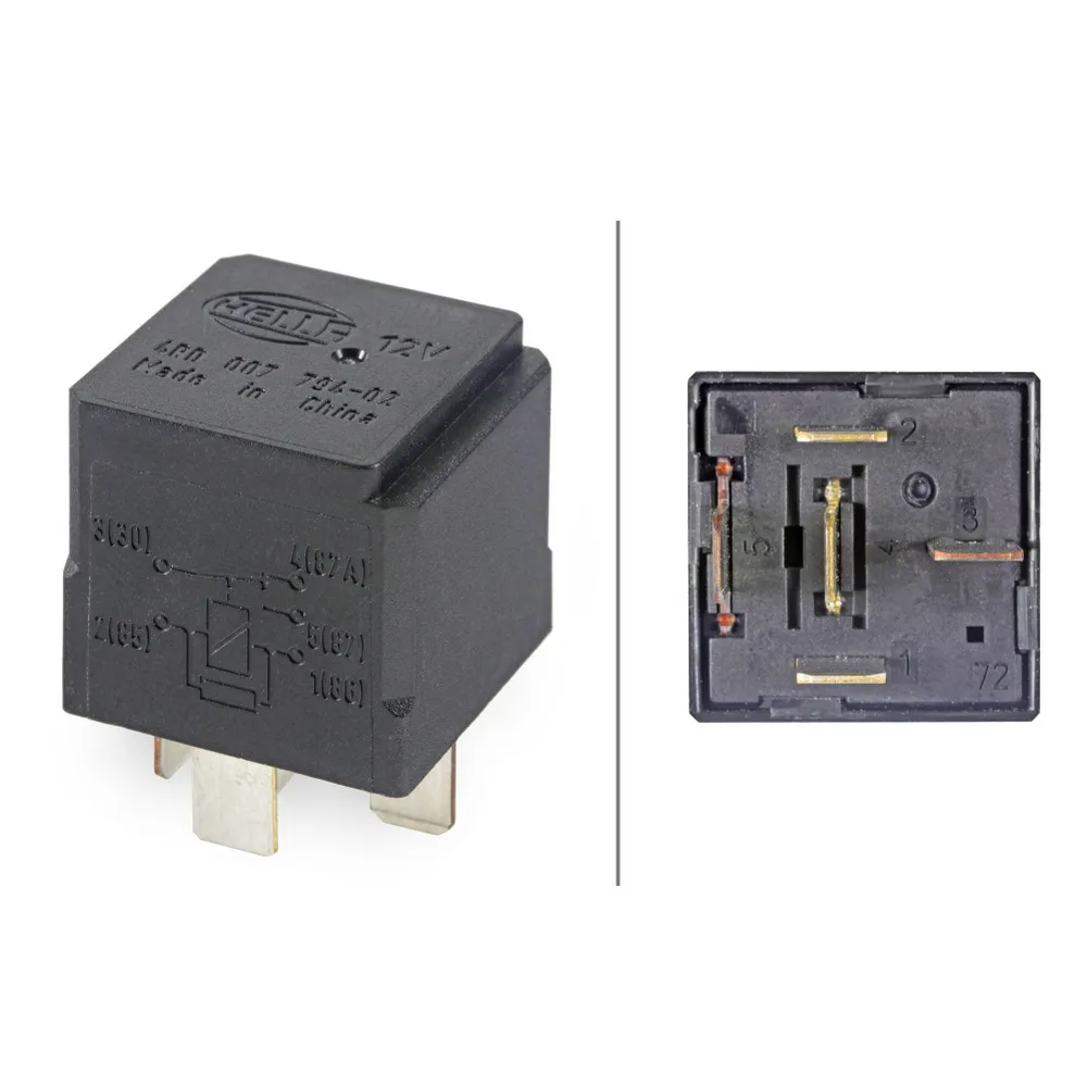Реле многофункциональное UNIVERSAL /5pin /12V 5A HELLA 4RD 007 794-021