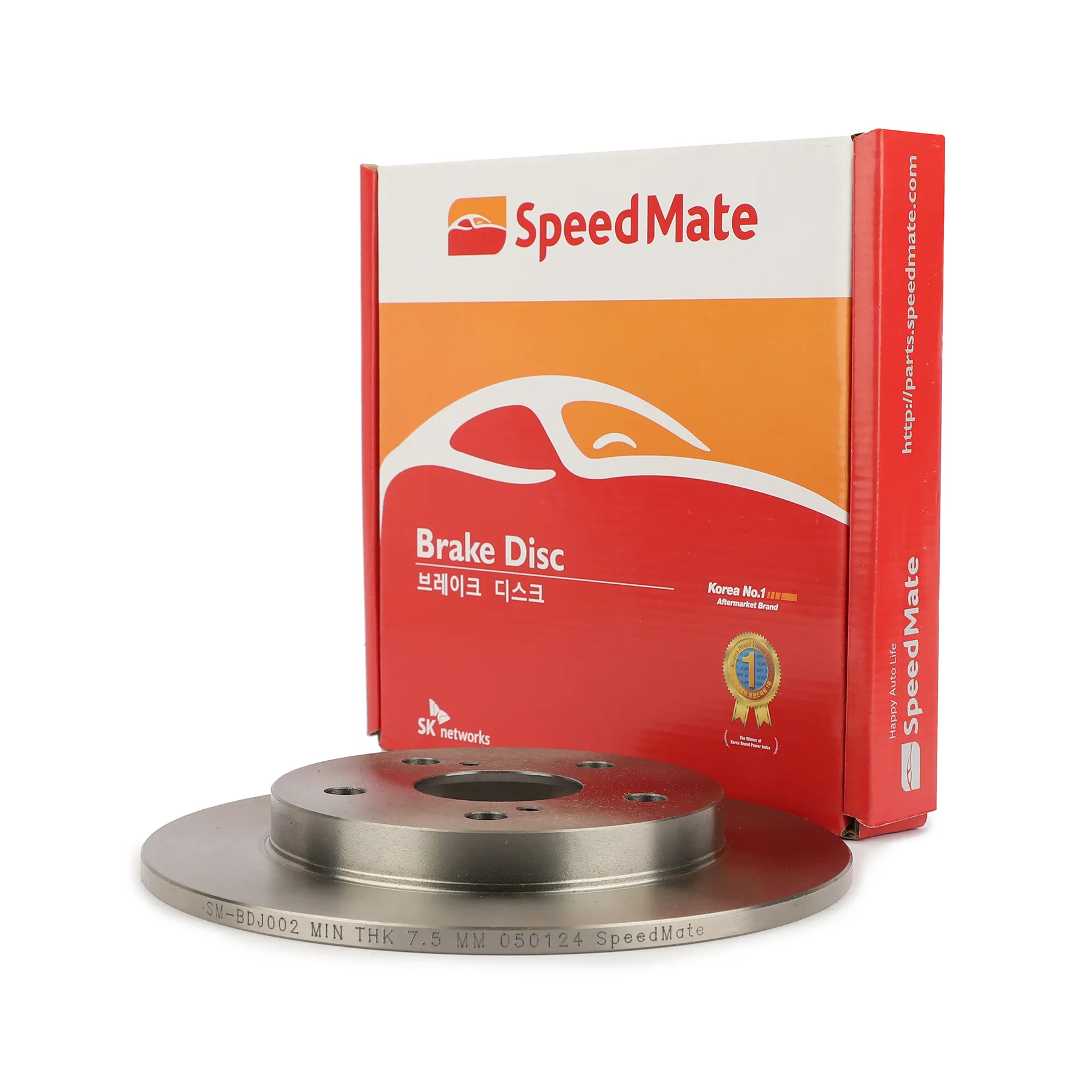Диск тормозной задний (259 MM) TOYOTA (COROLLA E150) (2007-),COROLLA XI) (2013-),AURIS E150) (2007-) SPEEDMATE SMBDJ002