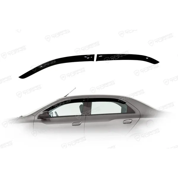 Дефлектора на окна Chevrolet Cobalt Sd 2012EuroStandard деф.окон Cobra Tuning CE32512