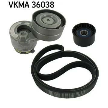 Комплект поликлинового ремня SKF VKMA36038