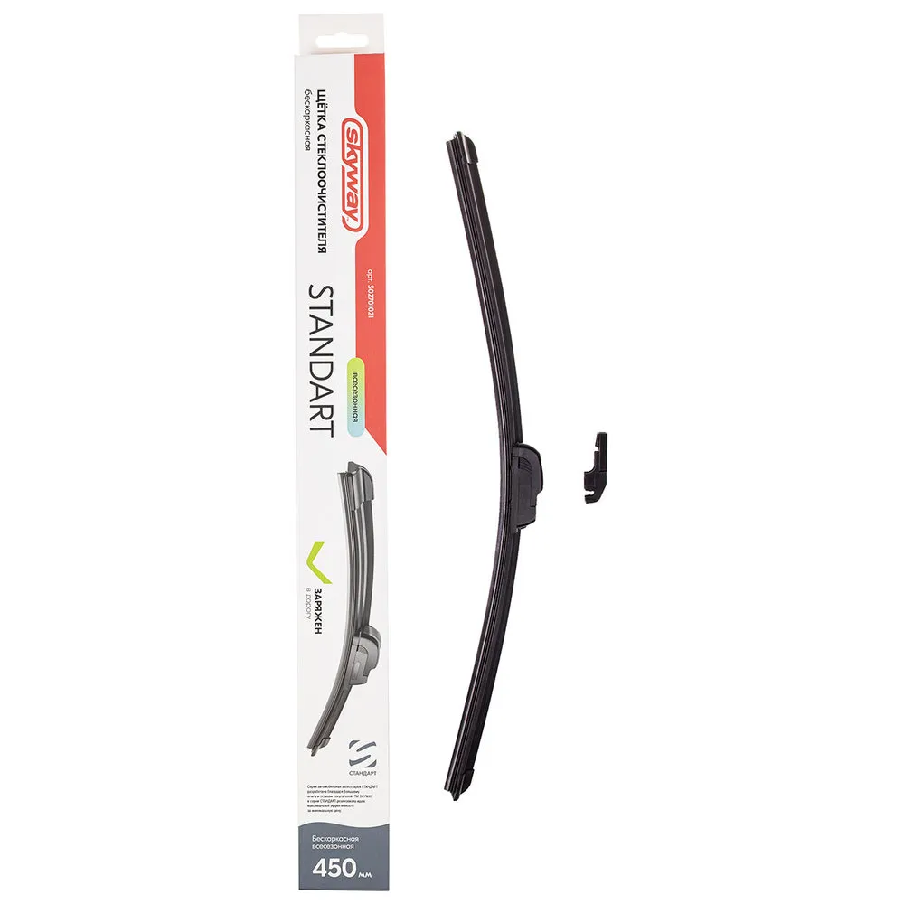 Щетка стеклоочистителя беск. 45 см /18 SKYWAY SKYWAY S02701021