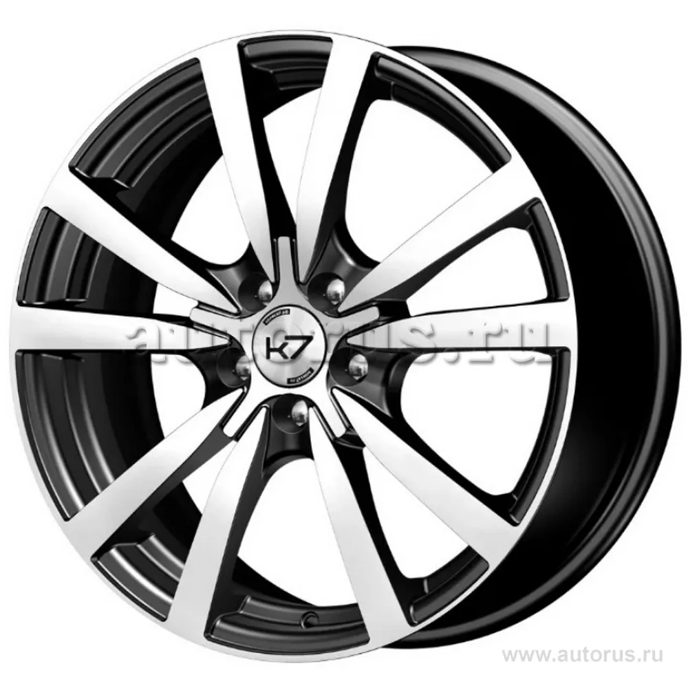 Диск литой R17 7J 5x112/66.6 ET35 K7 к107 Посейдон Домино z0097