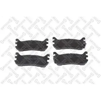 Колодки дисковые задние с антискрип. пластинами Mazda 323 1.8i 16V STELLOX 490 002B-SX