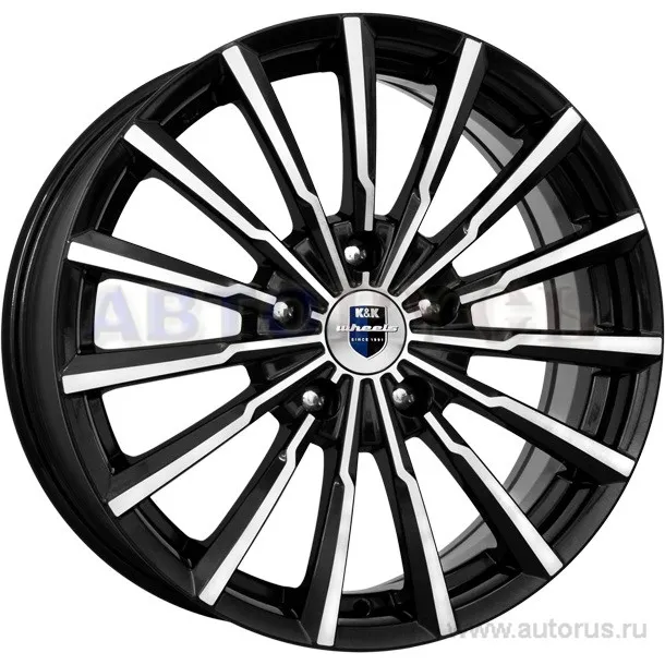 Диск литой R17 7J 5x108/63.35 ET50 КИК Акцент алмаз 10966
