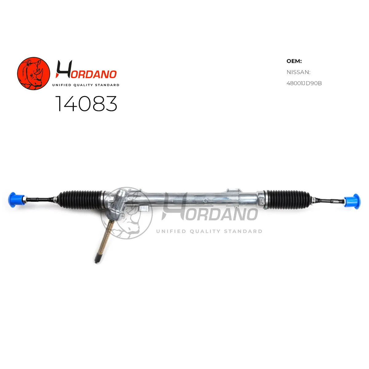 Рейка рулевая NISSAN QASHQAI (J10) Hordano 14083