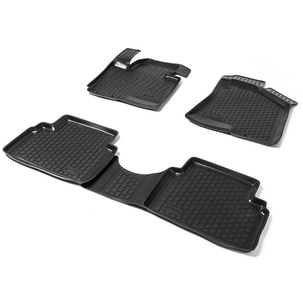 Коврики салона Hyundai, Kia ix35, Sportage черный полиуретан 4 части AutoFlex 99023010001