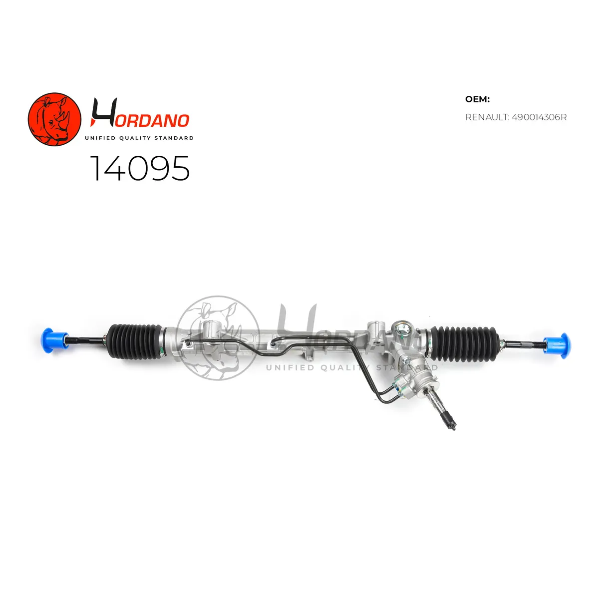 Рейка рулевая RENAULT LOGAN II Hordano 14095