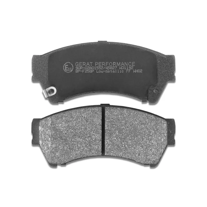 Тормозные колодки (передние) Performance GERAT BP-F258P