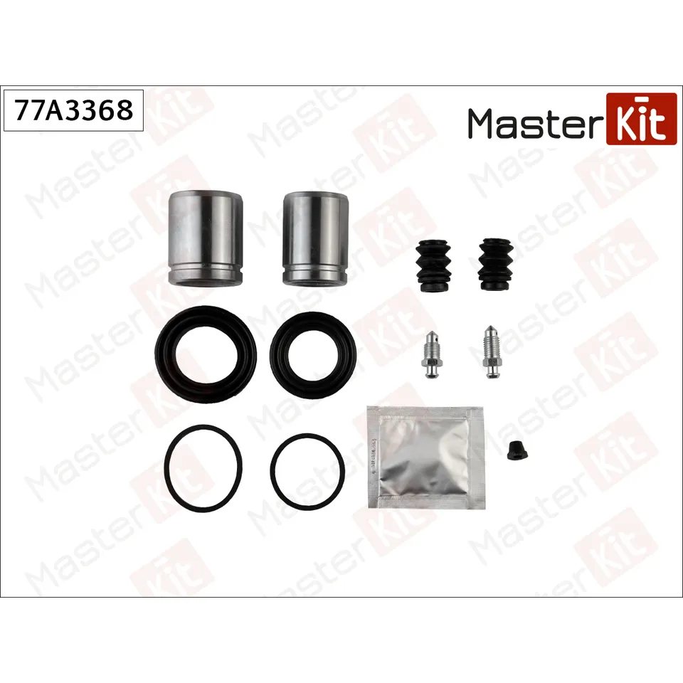 Ремкомплект тормозного суппорта+поршень Honda LEGEND III (KA) 1996 - MASTERKIT 77A3368