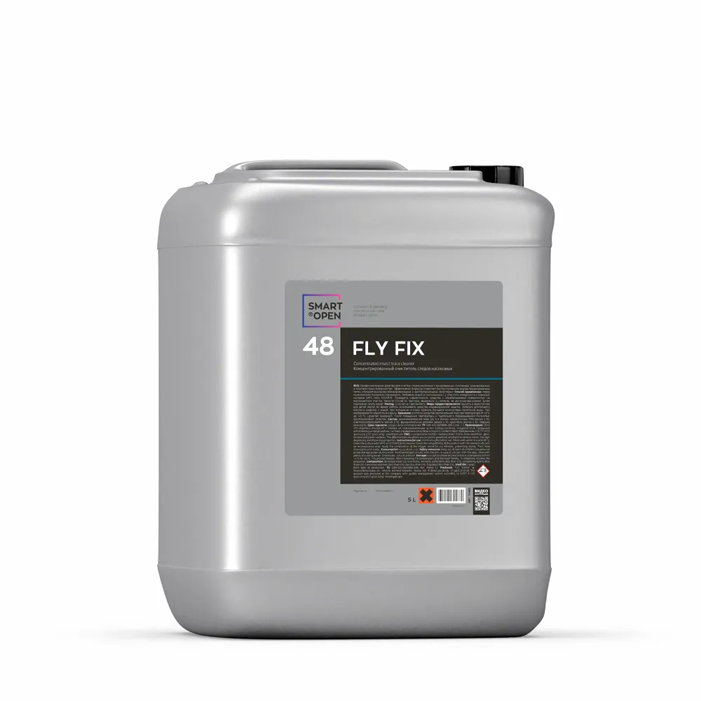 Концентрированный очиститель следов насекомых SMART FLY FIX 48 (5л) SMART OPEN 15485