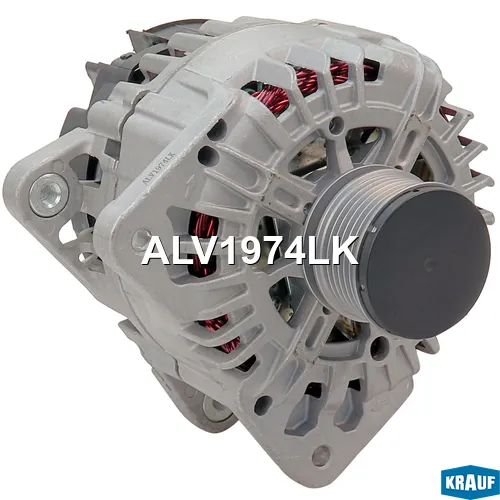 Генератор cо шкивом 6 ручьев KRAUF ALV1974LK