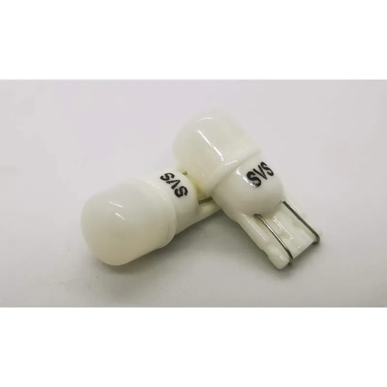 Лампа светодиодная 12V W5W 1W 65lm T10 6000K SVS LED 2 шт. DUOBOX 0240433001