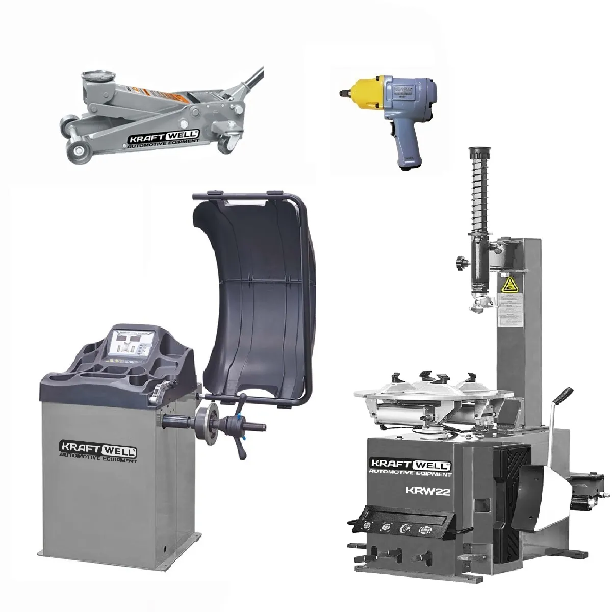 Комплект шиномонтажа ЭКОНОМ KraftWell KRW22+KRW240
