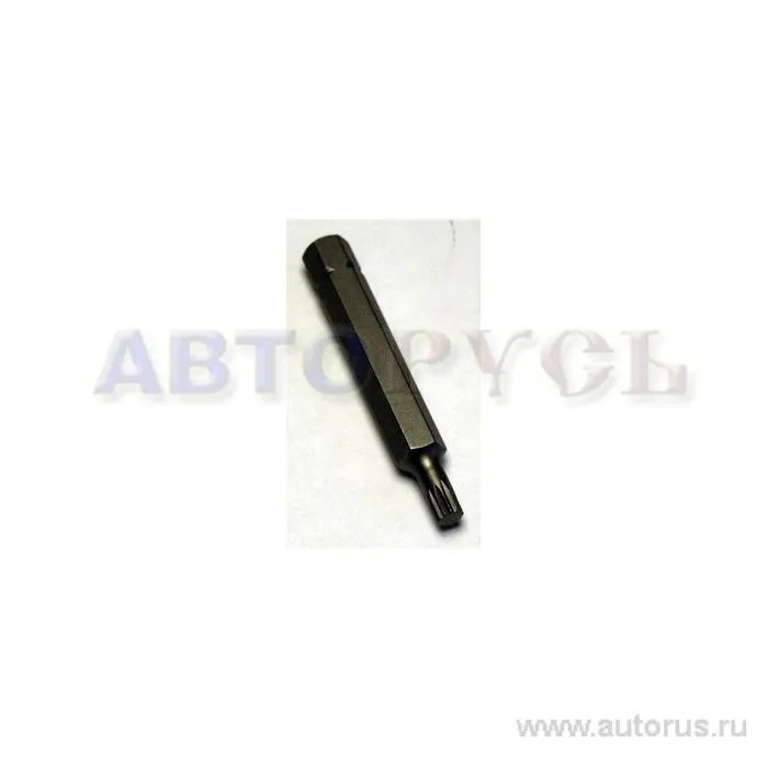 Бита 10 мм SPLINE, М10, 75 мм S2 материал JONNESWAY D10M75M10A