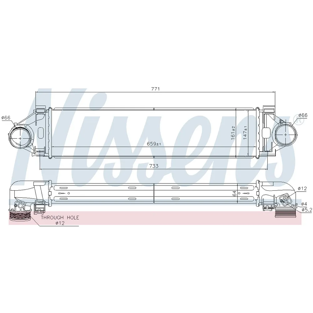 Интеркулер VOLVO S60 II 96476