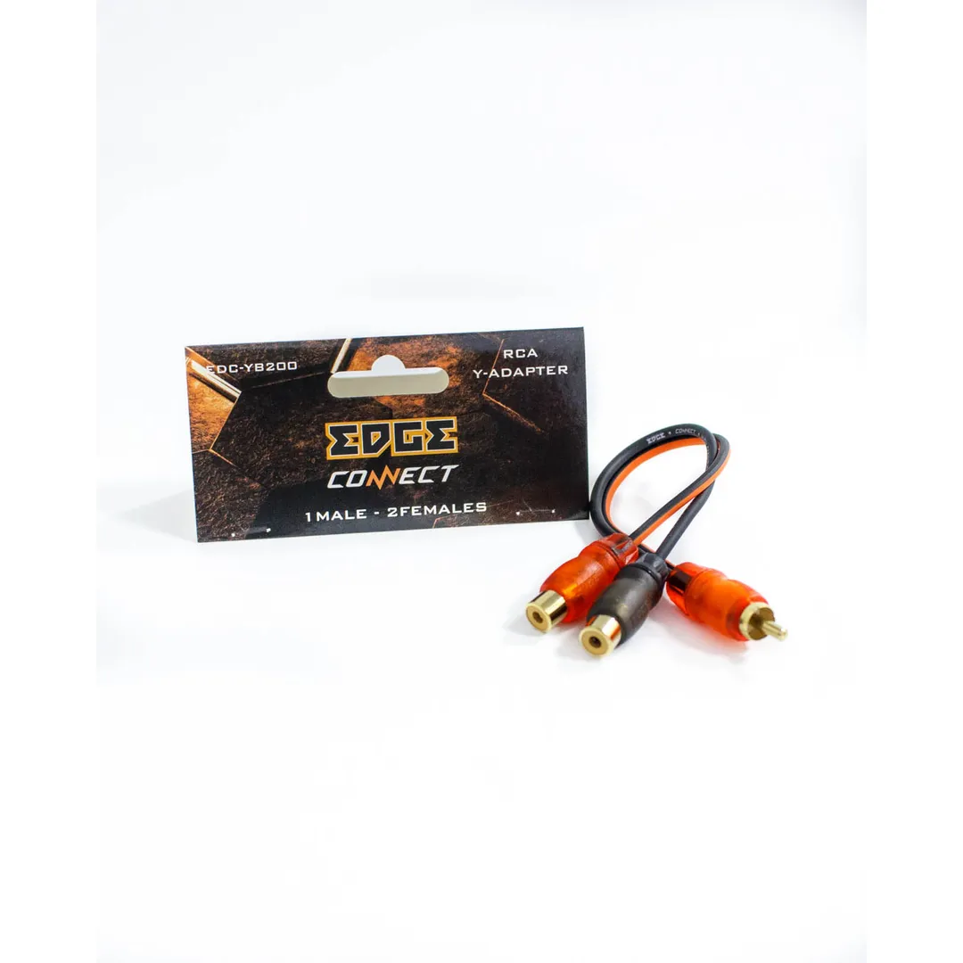 Кабель акустический edc-yb200 (2 мамы - 1папа) для Коммутации межблочных кабелей - медные EDGE EDC-YB200