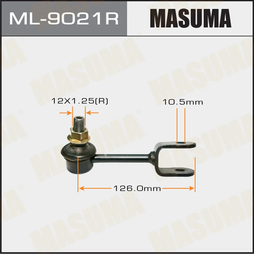 Тяга стабилизатора переднего правая toyota liteace 98-01 MASUMA ML-9021R
