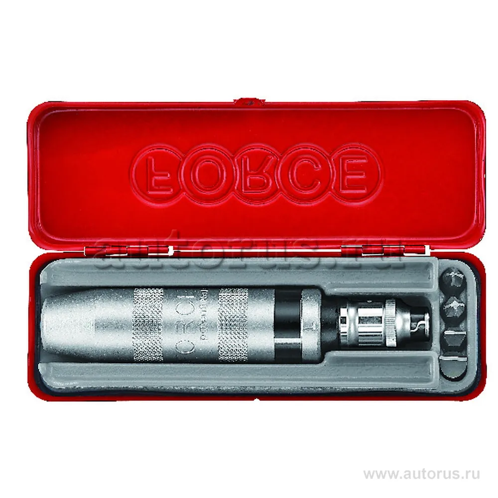 Отвертка ударная с битами PH и SL 6пр FORCE 5064