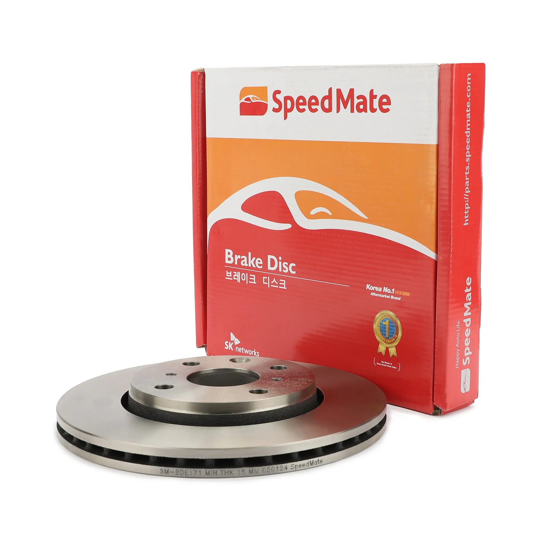 Диск тормозной передний CITROEN C1/PEUGEOT 107,108/TOYOTA AYGO SPEEDMATE SM-BDE171