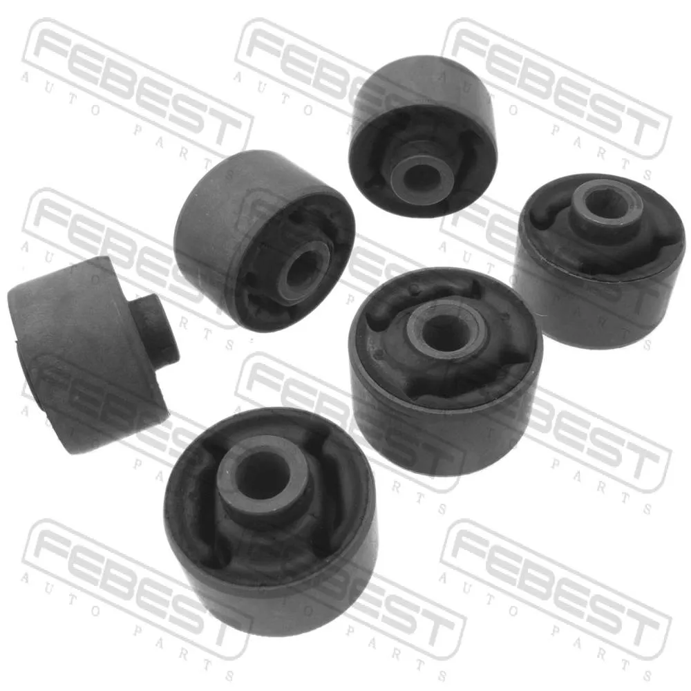 Сайлентблок муфты кардана комплект 6 PCS TOYOTA ESTIMA EMINA/LUCIDA CXR1#,2#,TCR1#,2# 1992. FEBEST TAB-LCB