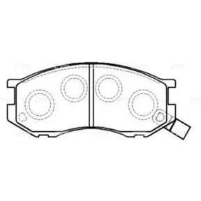 Тормозные колодки CTR CKT-113