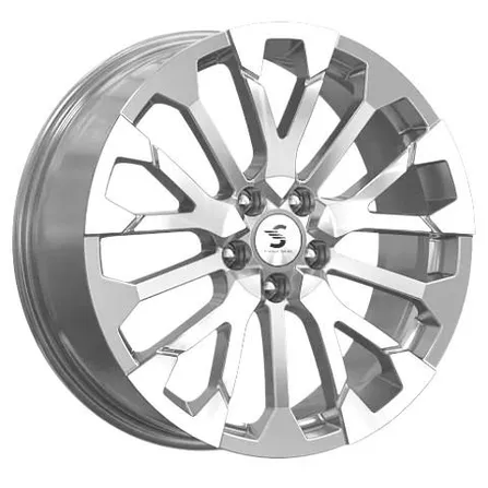 Диск литой R19 7.5J 5x114.3/64.1 ET40 Premium series КР003 Elite Silver 77435
