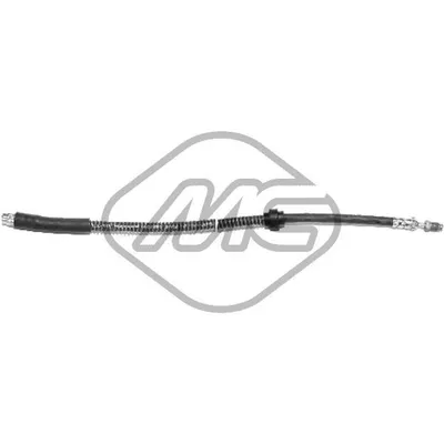 Шланг торм PGT 405 пер L=418MM (с пружиной) Metalcaucho 96173