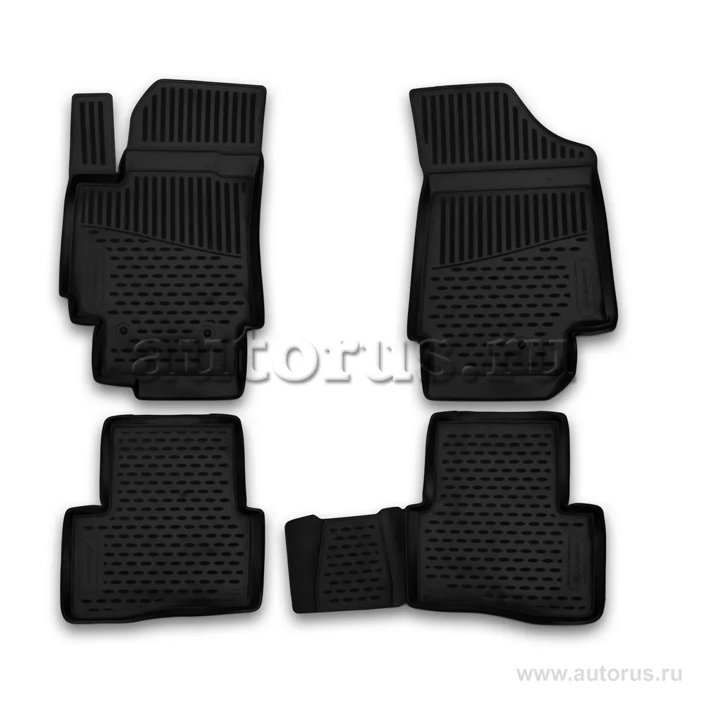 Коврики в салон HYUNDAI Creta, 2016->, 4 шт. (полиуретан) Element ELEMENT2062210k