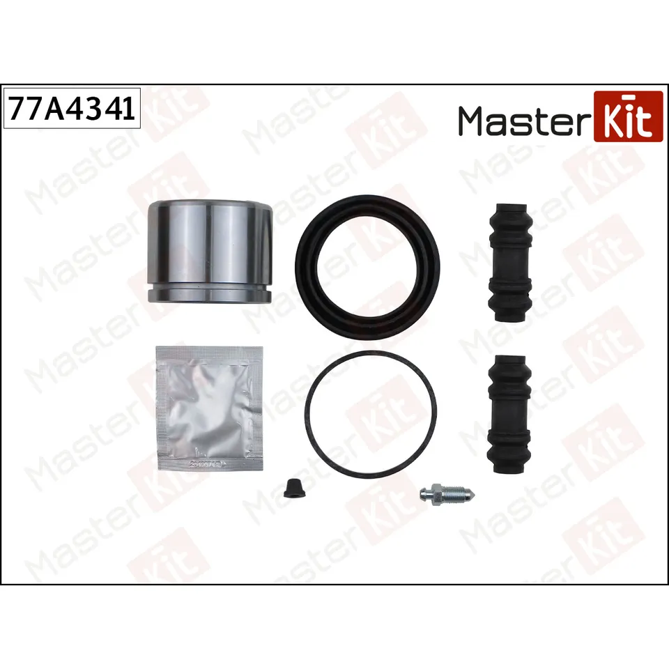 Ремкомплект тормозного суппорта + поршень CHRYSLER VOYAGER IV 01-01-12-07 MASTERKIT 77A4341