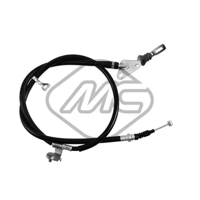 Трос ручника MAZ 323 BG 4/5DOOR (DRUM BRAKE) EXC.4WD DX-RH Metalcaucho 82197