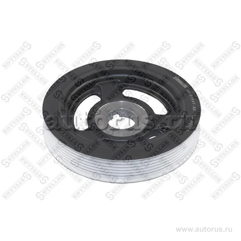 Шкив коленвала CITROEN C3/C4, PEUGEOT 307 1.4HDI/1.6HDI 04 №O10556 0515T3 STELLOX 2001037SX
