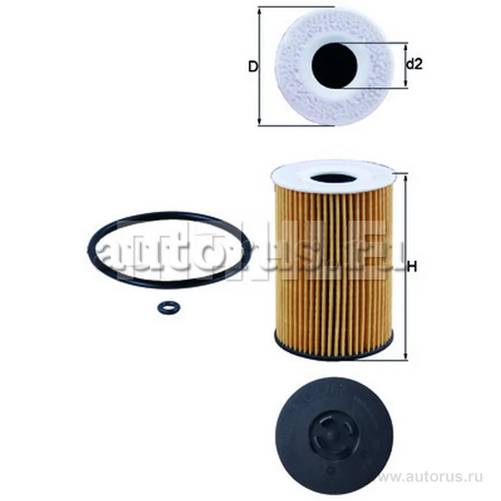 Фильтр масляный vag 1.6d-2.0d 12-